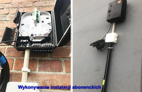 Wykonywanie instalacji abonenckich